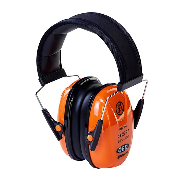 Beeswift QED SNR31 Comfort Ear Defenders — Orange